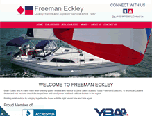 Tablet Screenshot of freeman-eckley.com